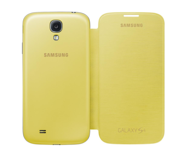 Etui Flipcover do Samsung Galaxy S4 żółte - 214612 - zdjęcie 5